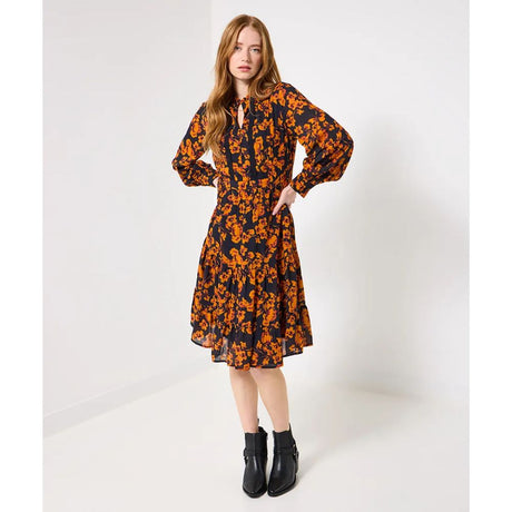 Joe Browns Autumnal Florals Dress - Black