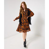 Joe Browns Autumnal Florals Dress - Black