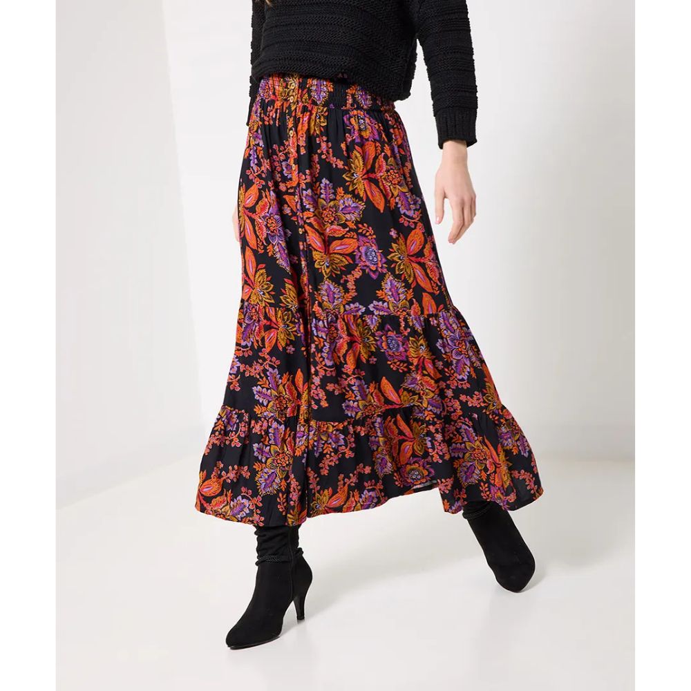 Joe Browns Fabulous Florals Button Front Maxi Skirt