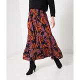 Joe Browns Fabulous Florals Button Front Maxi Skirt