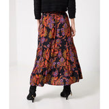 Joe Browns Fabulous Florals Button Front Maxi Skirt
