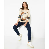 Joe Browns Fabulous Fox Jumper - Cream