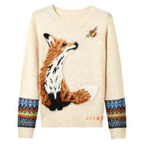 Joe Browns Fabulous Fox Jumper - Cream