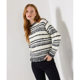 Joe Browns Mono Magic Fringed Jumper - Mono