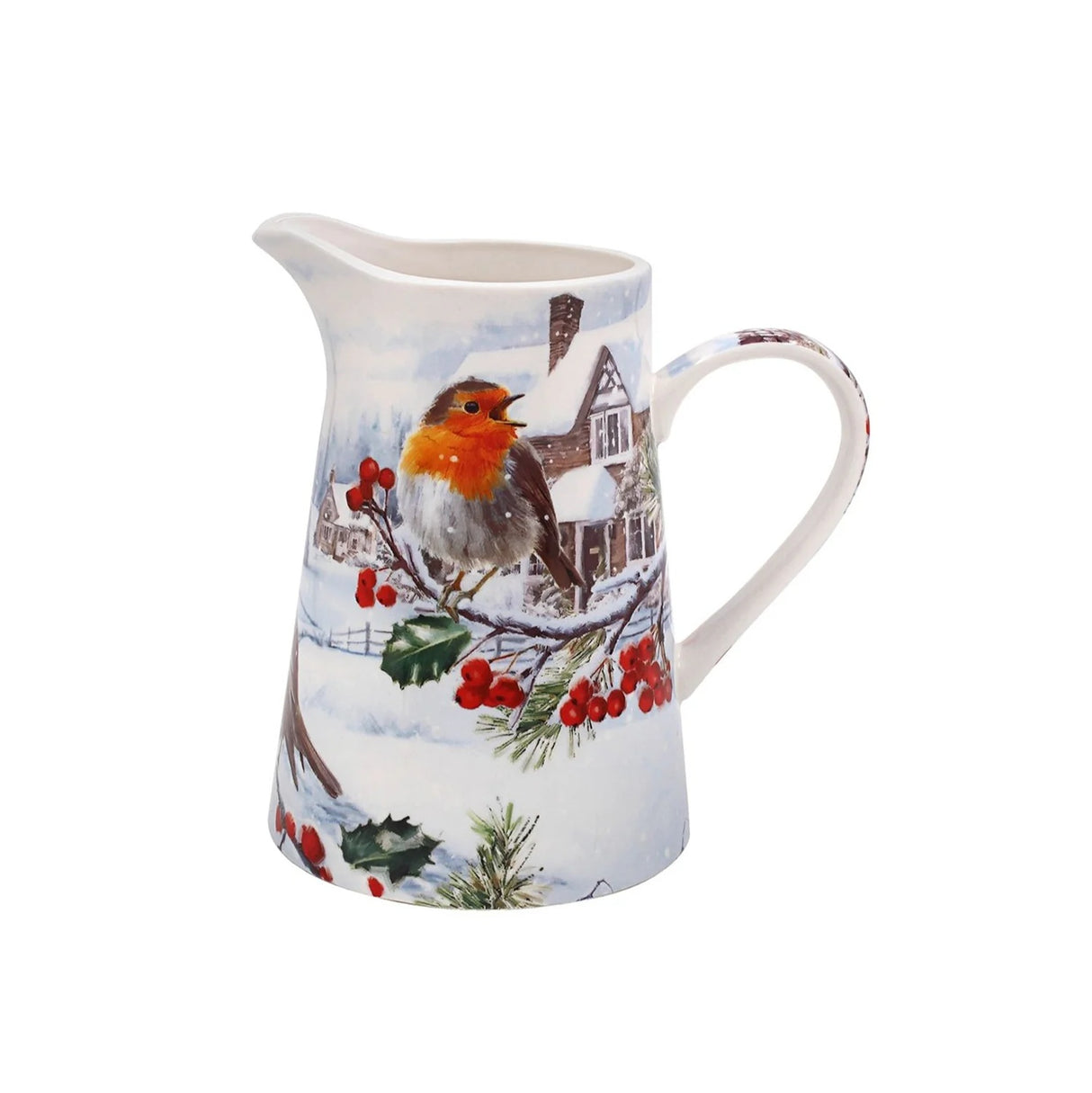 Joe Davies Christmas Robins Jug