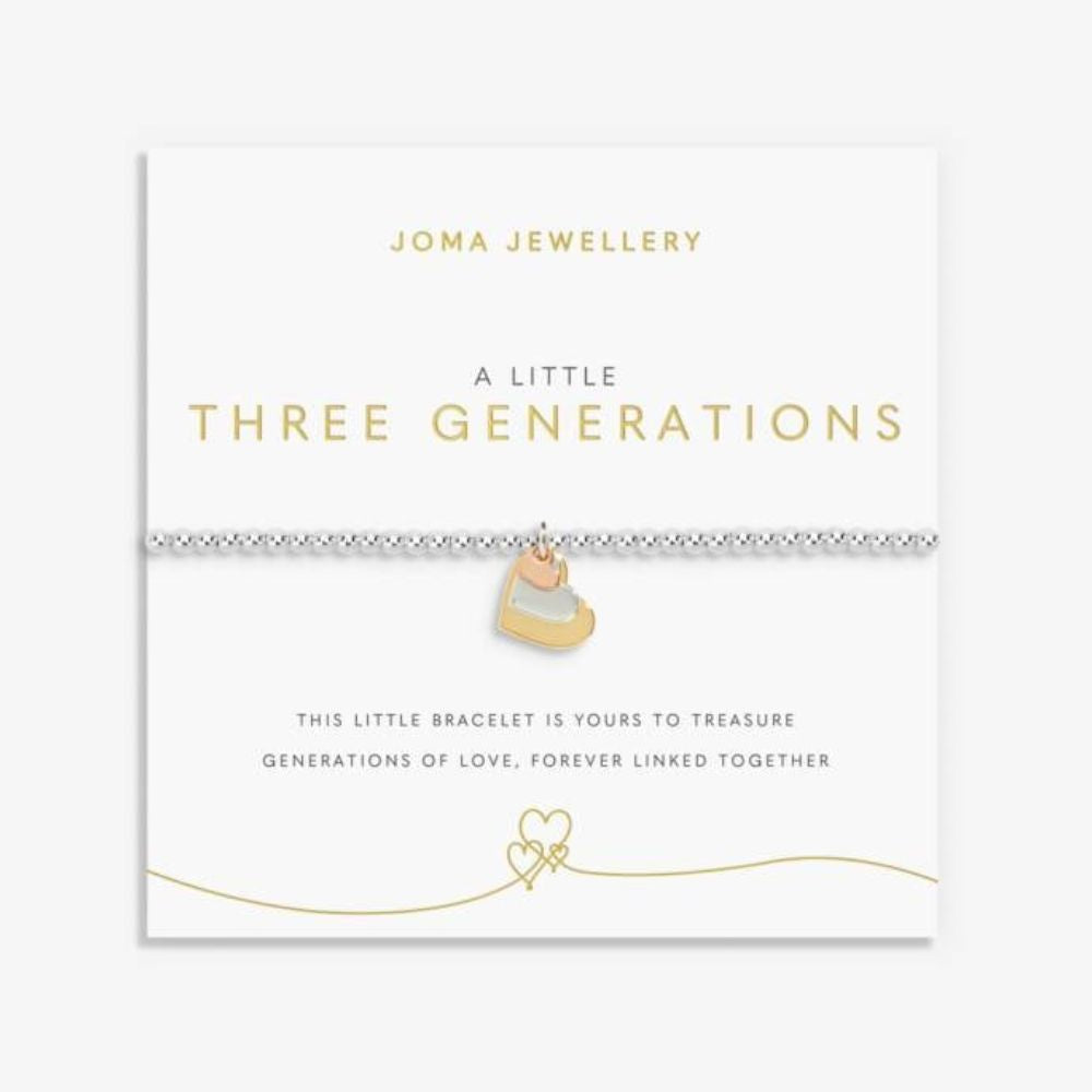 Joma Jewellery A Little 'Three Generations' Bracelet