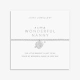 Joma Jewellery A Little 'Wonderful Nanny' Bracelet