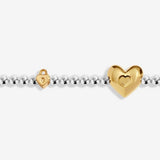 Joma Jewellery Birth Month A Little 'October' Bracelet in Silver and Gold Plating
