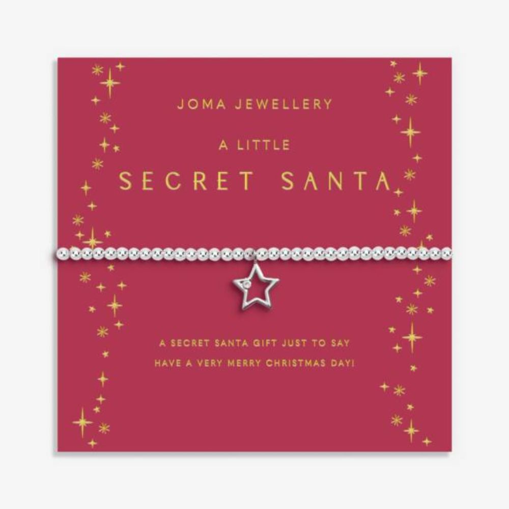 Joma Jewellery Christmas A Little 'Secret Santa' Bracelet