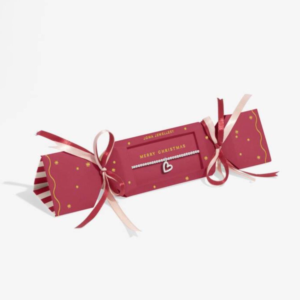 Joma Jewellery Christmas Cracker 'Merry Christmas' Bracelet