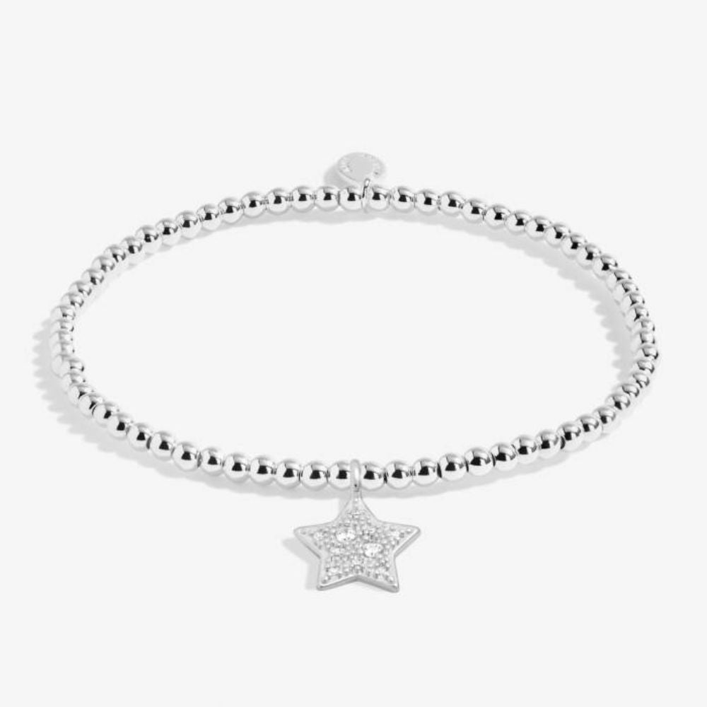 Joma Jewellery 'Christmas Wishes' Kid's Christmas Cracker Bracelet In Silver Plating