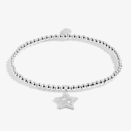 Joma Jewellery 'Christmas Wishes' Kid's Christmas Cracker Bracelet In Silver Plating
