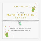 Joma Jewllery A Little Vibes 'Matcha Made In Heaven' Bracelet - Silver Plated