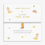 Joma Jewllery A Little Vibes 'Yeehaw' Bracelet - Silver Plated