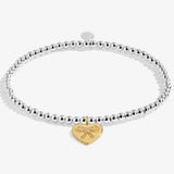 Joma Jewllery A Little 'To My Bestie On Your Birthday' Bracelet in Silver and Gold Plating