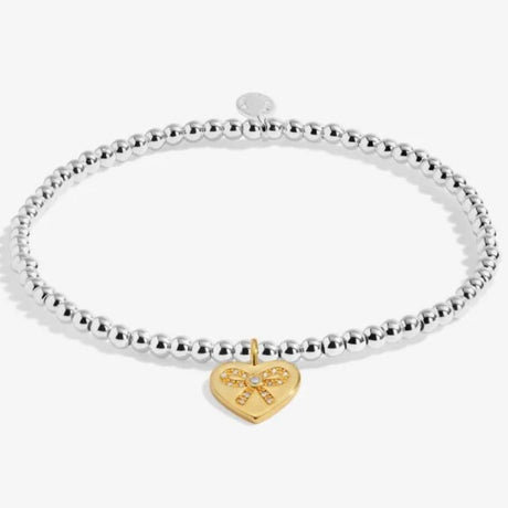 Joma Jewllery A Little 'To My Bestie On Your Birthday' Bracelet in Silver and Gold Plating