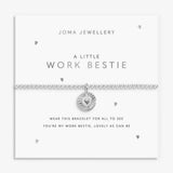 Joma Jewllery A Little 'Work Bestie' Bracelet - Silver Plated
