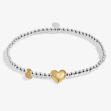 Joma Jewllery Birth Month A Little 'May' Bracelet in Silver and Gold Plating