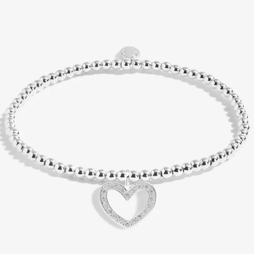 Joma Jewllery Bridal From The Heart Gift Box ' Maid Of Honour ' Bracelet - Silver Plated