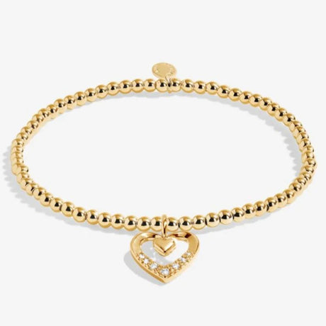 Joma Jewllery Mother's Day A Little 'Happy Mother's Day' Bracelet - Gold Plated