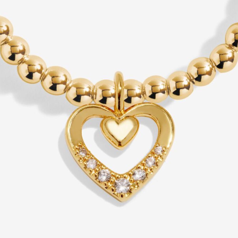 Joma Jewllery Mother's Day A Little 'Happy Mother's Day' Bracelet - Gold Plated