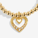 Joma Jewllery Mother's Day A Little 'Happy Mother's Day' Bracelet - Gold Plated