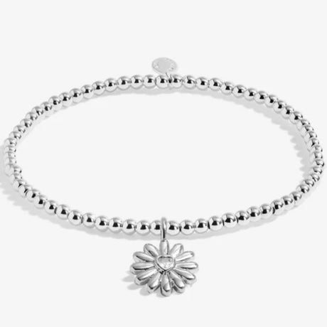 Joma Jewllery Mother's Day A Little 'If Mums Were Flowers I'd Pick You' Bracelet - Silver Plated
