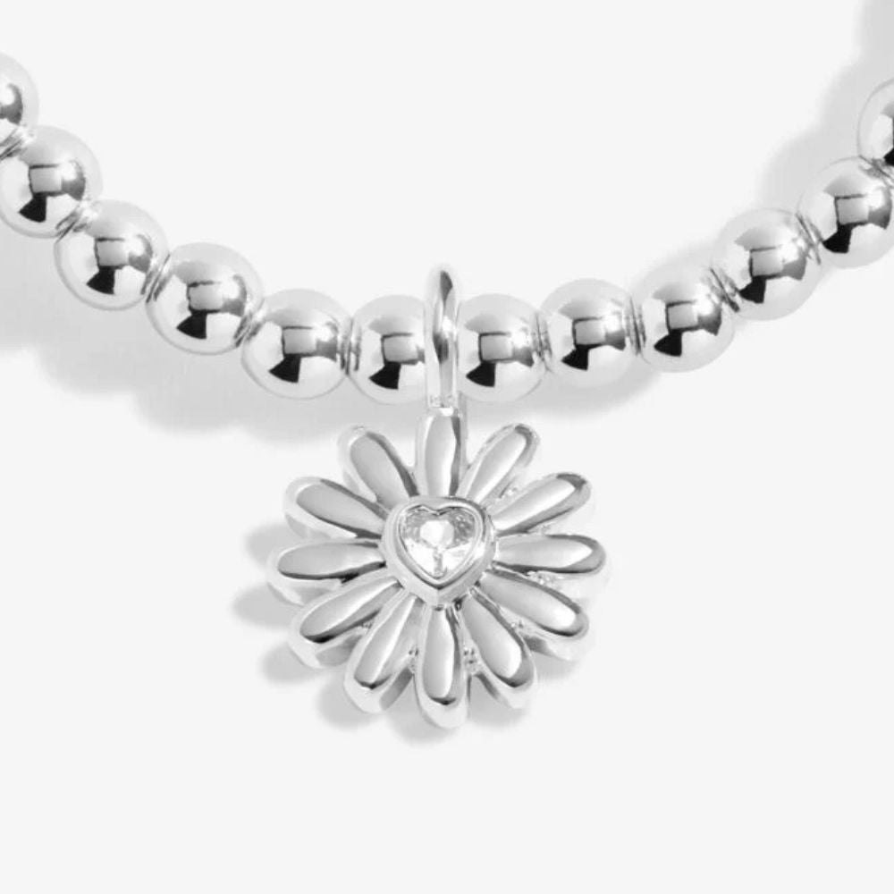 Joma Jewllery Mother's Day A Little 'If Mums Were Flowers I'd Pick You' Bracelet - Silver Plated