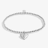 Joma Jewllery Mother's Day A Little 'Love You To The Moon And Back' Bracelet - Silver Plated