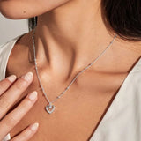 Joma Jewllery Mother's Day Necklace A Little 'Happy Mother's Day' Necklace - Silver Plated