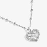 Joma Jewllery Mother's Day Necklace A Little 'Just For You Mum' Necklace - Silver Plated