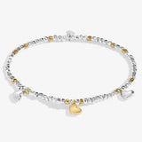 Joma Jewllery Sparkle Confetti A Little 'Will You Be My Bridesmaid' Bracelet - Silver & Gold  Plated
