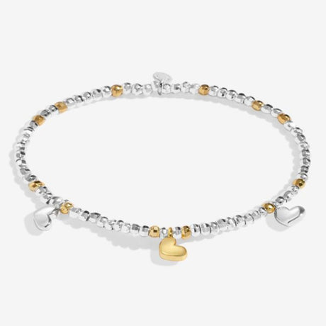 Joma Jewllery Sparkle Confetti A Little 'Will You Be My Maid Of Honour' Bracelet - Silver & Gold Plated