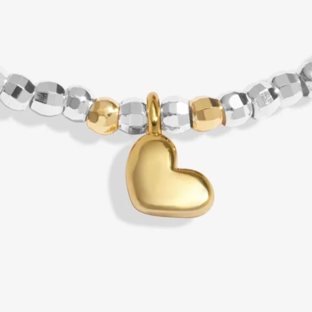 Joma Jewllery Sparkle Confetti A Little 'Will You Be My Maid Of Honour' Bracelet - Silver & Gold Plated