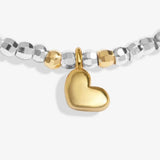 Joma Jewllery Sparkle Confetti A Little 'Will You Be My Maid Of Honour' Bracelet - Silver & Gold Plated