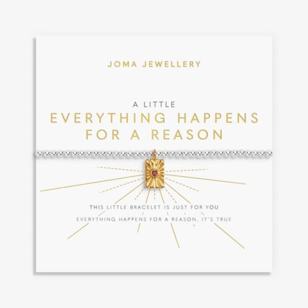 Joma Jewellery A Little 'Everything Happens For A Reason' Bracelet