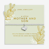 Joma Jewllery Mother's Day A Little 'Mother And Son' Bracelet - Silver Plated