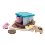 Jumini Wooden Pig Sty Play Set