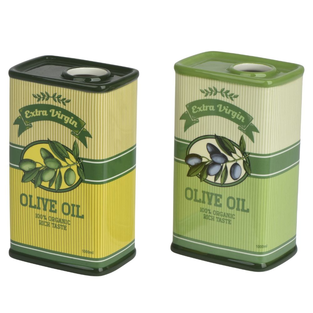 Decoris Olive Oil Dolomite Vase (Choice of 2)