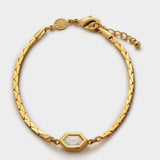 Katie Loxton 18cm Harlequin Waterproof Gold Bracelet