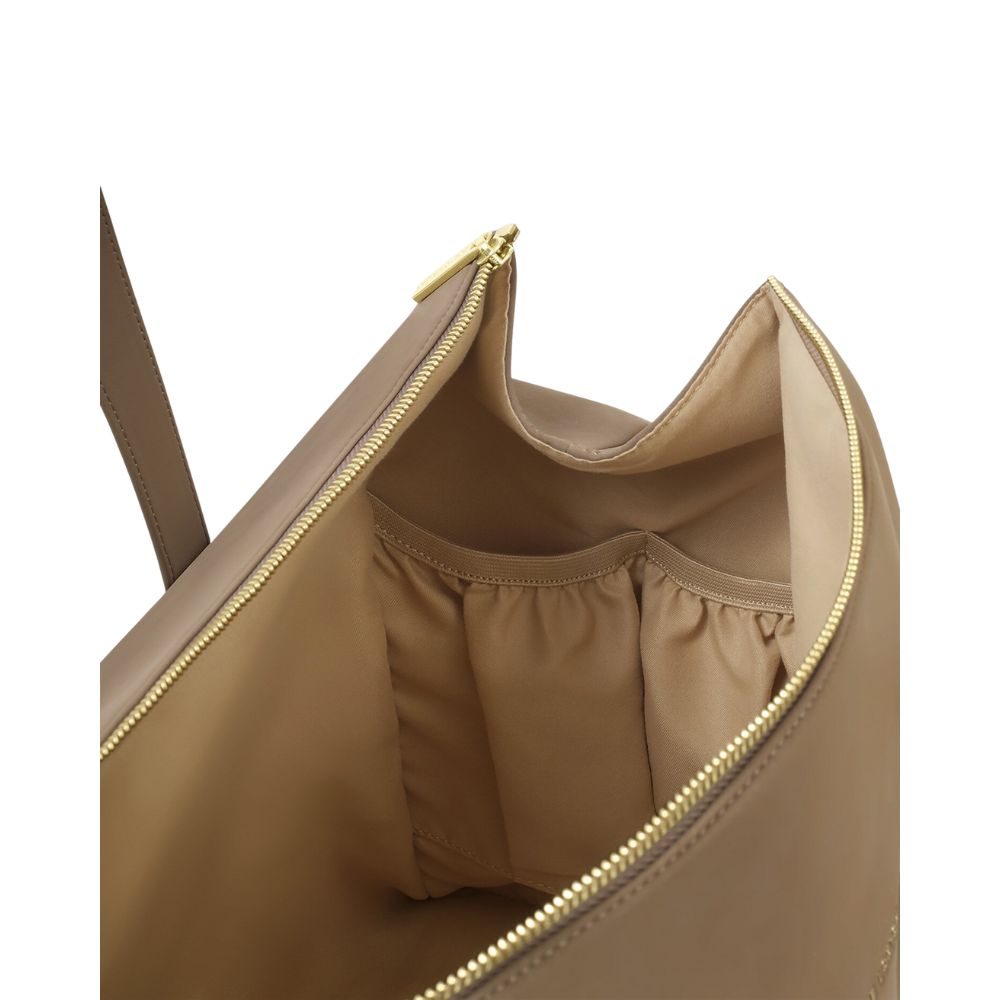 Katie Loxton 40cm Milan Suedette Cabin Bag - Taupe
