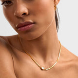 Katie Loxton 42cm Harlequin Waterproof Gold Necklace