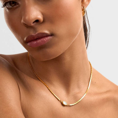 Katie Loxton 42cm Harlequin Waterproof Gold Necklace