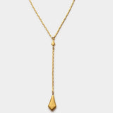 Katie Loxton 55cm Harlequin Waterproof Gold Lariat Necklace