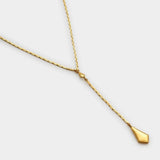 Katie Loxton 55cm Harlequin Waterproof Gold Lariat Necklace
