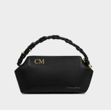 Katie Loxton Black Arden Braided Top Handle Bag