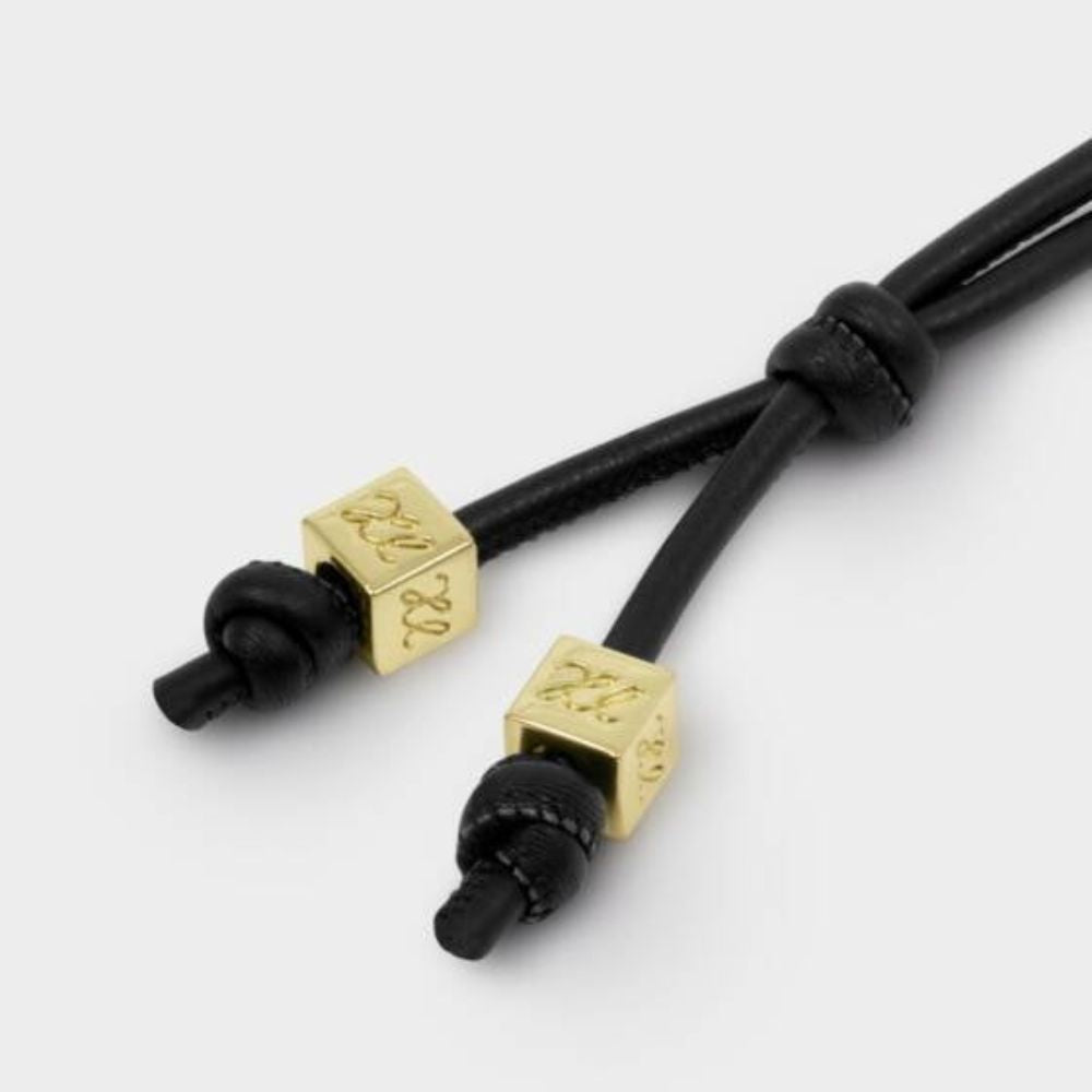 Katie Loxton Black Gia Bag Charm Keyring