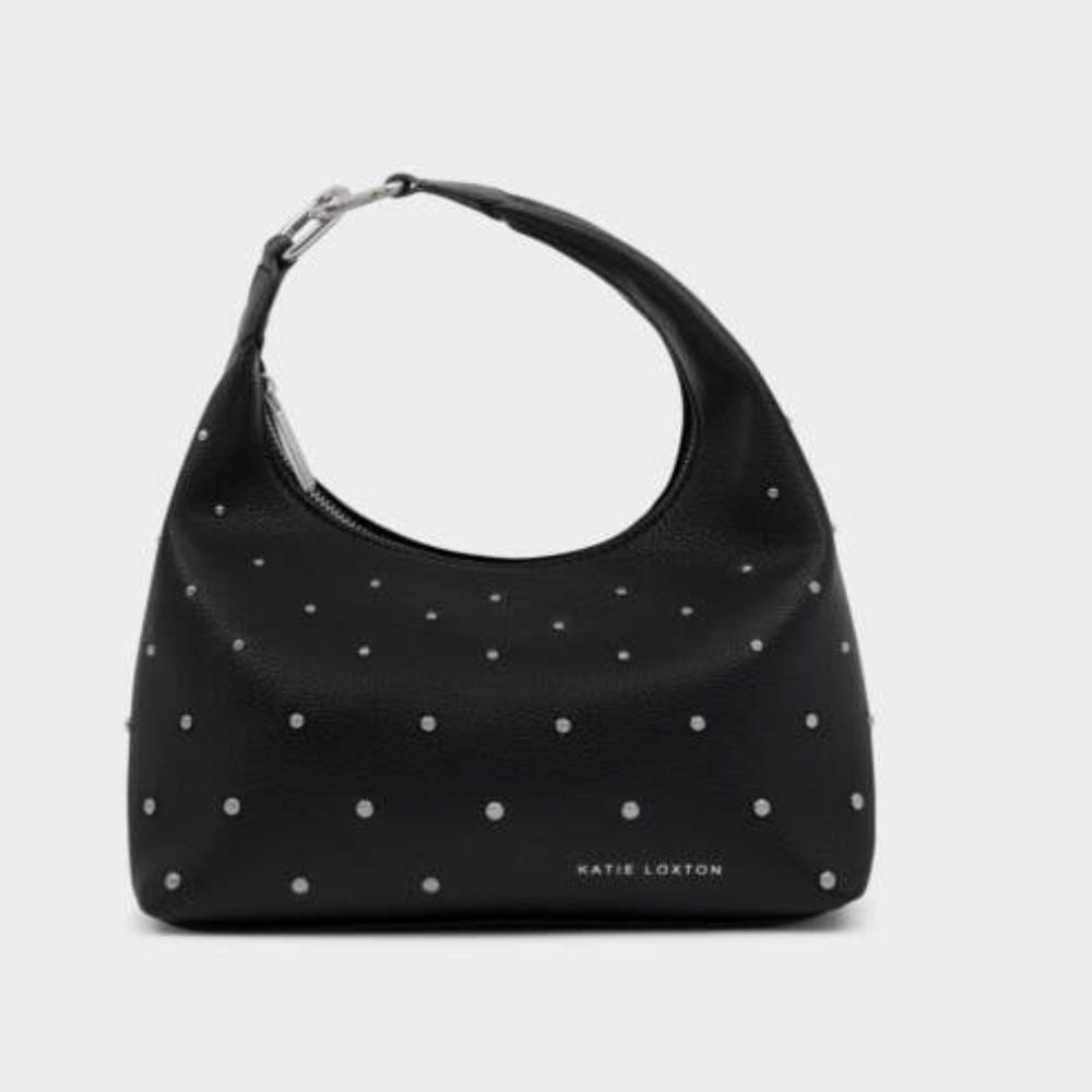 Katie Loxton Black Meela Studded Multiway Bag