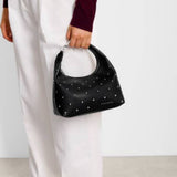 Katie Loxton Black Meela Studded Multiway Bag