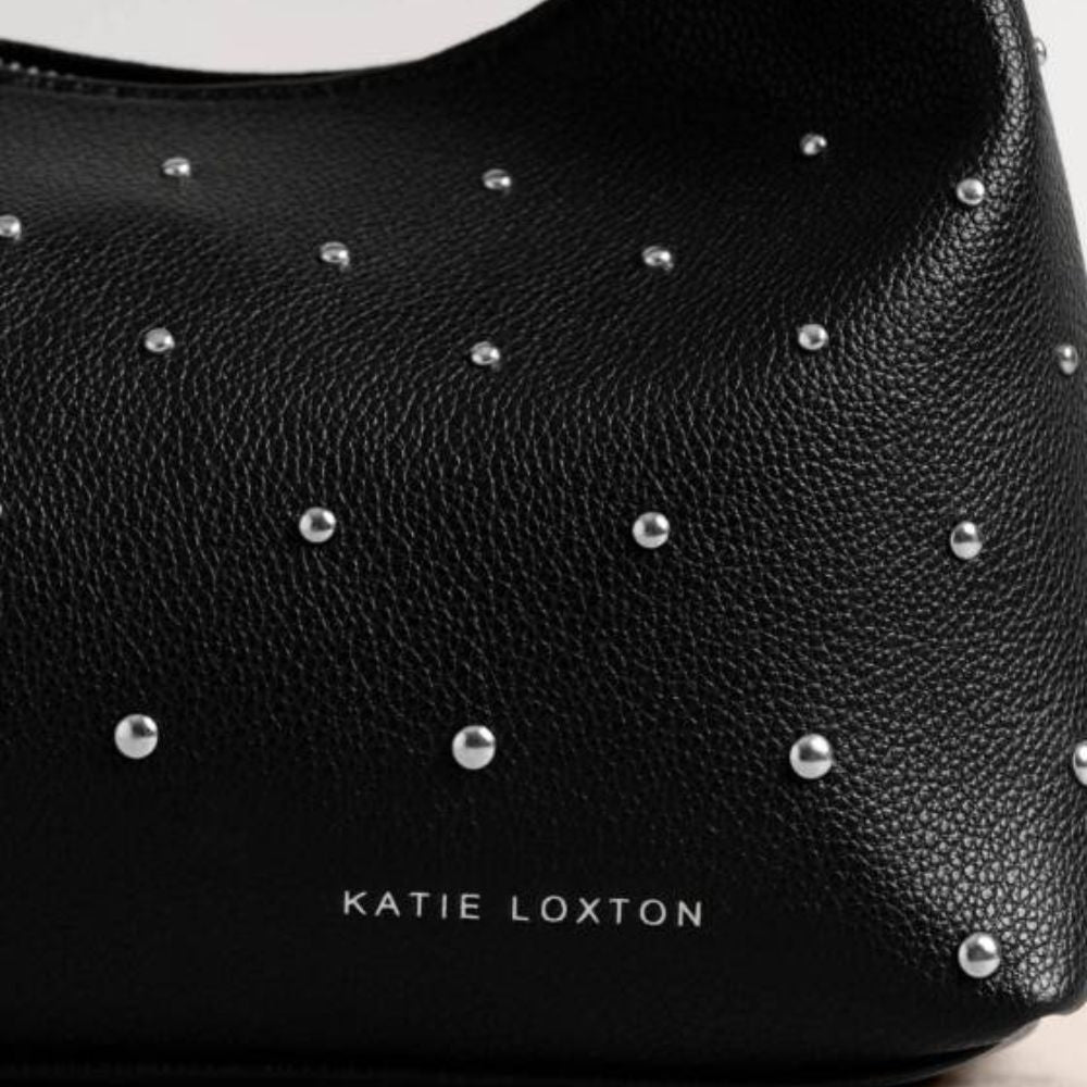 Katie Loxton Black Meela Studded Multiway Bag